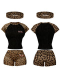 Black cheetah set