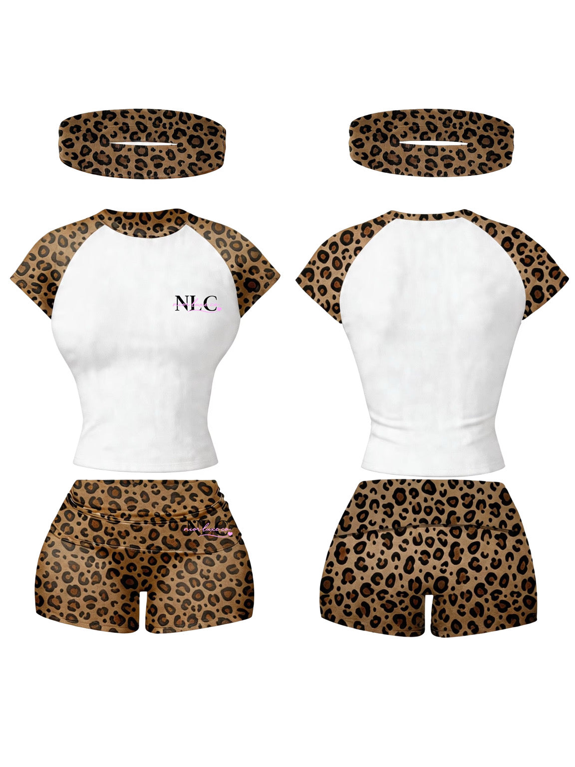 White cheetah set